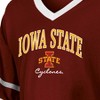 NCAA Iowa State Cyclones Women's Long Sleeve V-Neck T-Shirt - 3 of 3