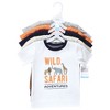 Hudson Baby Infant and Toddler Boy Short Sleeve T-Shirts, Cool Safari - image 2 of 4