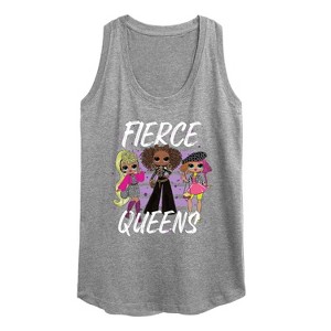 Women's - LOL Surprise! - Fierce Queens Graphic Racerback Tank - 1 of 4