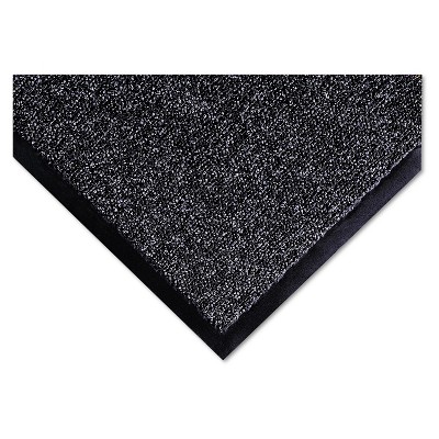 3'x5' Rectangle Solid Floor Mat Gray - Crown