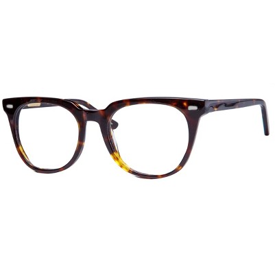 gloss brown amber tortoise havana/silver accents