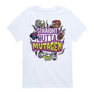 Boys' - Teenage Mutant Ninja Turtles Mutant Mayhem - Straight Outta Mutagen Short Sleeve Graphic T-Shirt - 1 of 3