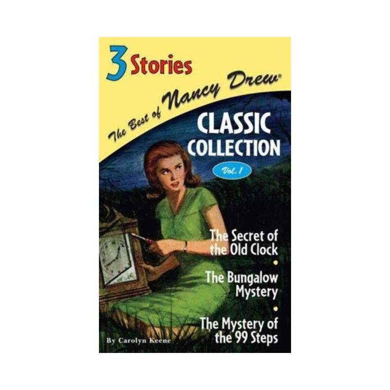 The Secret of the Old Clock/The Bungalow Mystery/The Mystery of the 99 Steps - (Nancy Drew) by  Carolyn Keene (Hardcover), 1 of 2