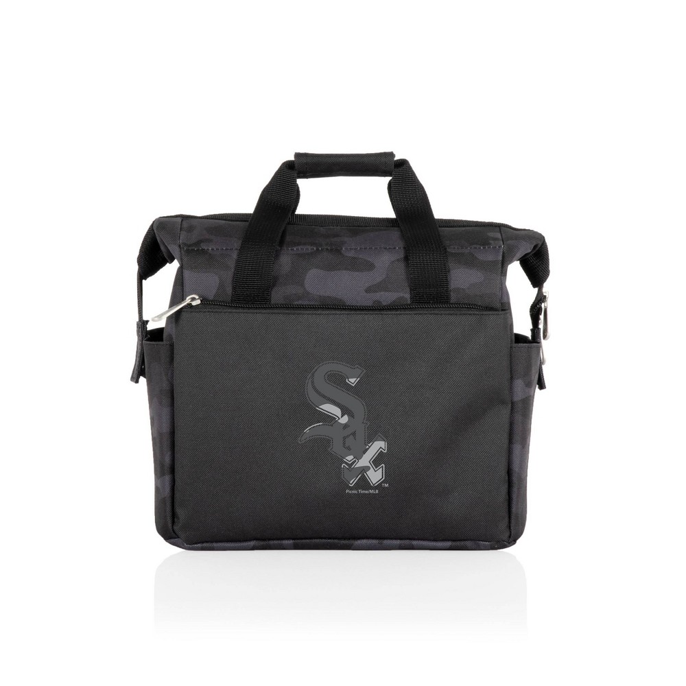 Photos - Food Container MLB Chicago White Sox On The Go Soft Lunch Bag Cooler - Black Camo