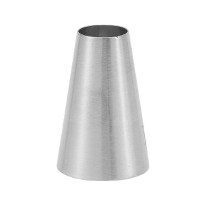 Unique Bargains Piping Tip 304 Stainless Steel Silver Tone 0.51"x0.98"x1.46" 1 Pcs - 1 of 3