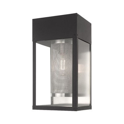 Livex Lighting Franklin 1 - Light Wall Light in  Black