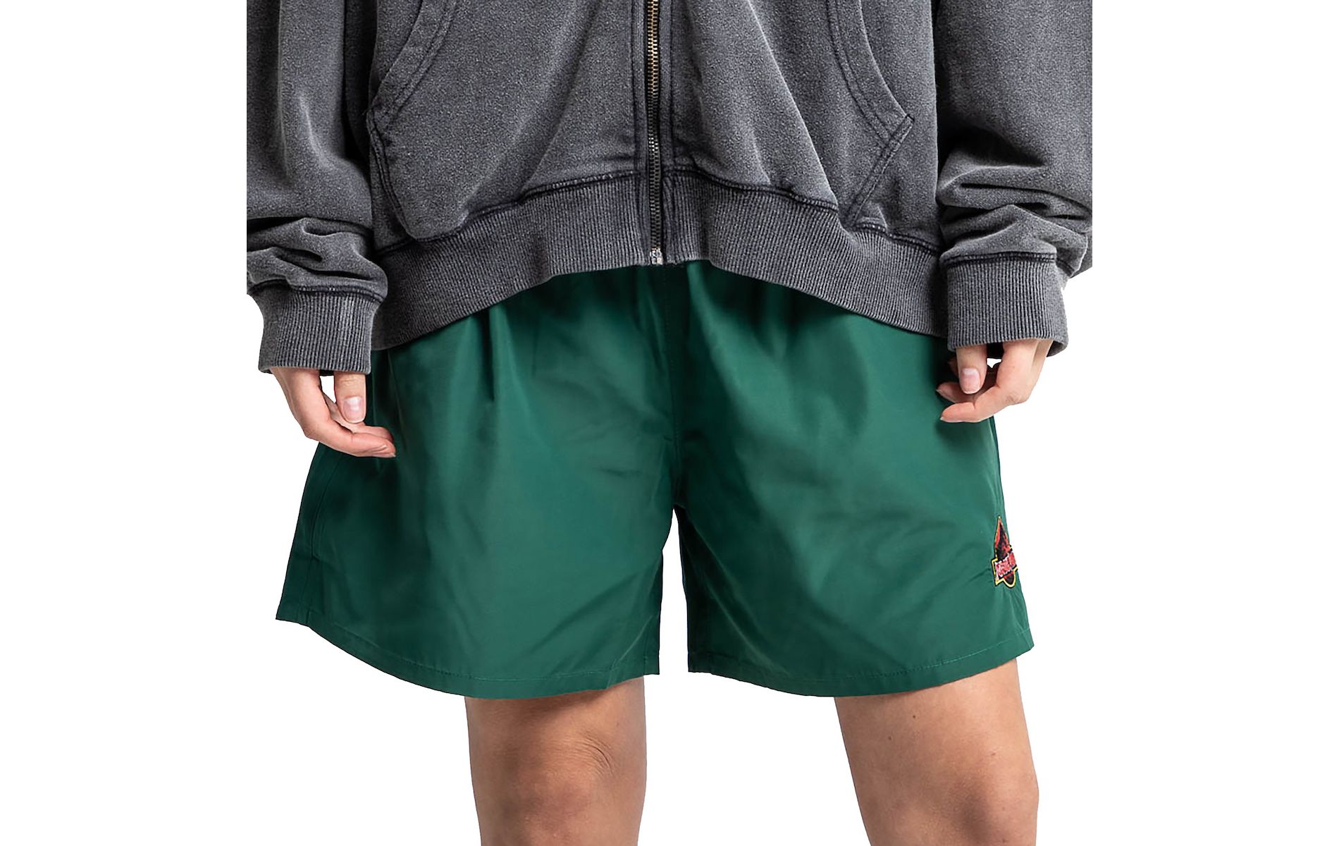 Jurassic Park Logo Adult Teal Shorts