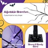Whisen 3 Pac Spooky Tree with Purple Lights(4FT/5FT/6FT), Lighted Tree, Halloween Decoration - Black & Purple - 4 of 4