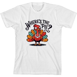 Where's The Pie Youth Crew Neck Short Sleeve Tee - 1 of 2