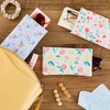 Zodaca 10 Pack Soft Sunglasses Pouch with 10 Cleaning Cloths, 10 Floral, Tropical, Butterfly Designs, 4 x 7 In - 2 of 4