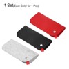 Unique Bargains Felt Portable Storage Scratch-Resistant Women Men Eyeglasses Bags 3 Pcs - 3 of 4