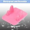 Unique Bargains Phone Holder for Car Dashboard Mat Rubber Pad Mobile Phone Mount Holder 4.33"x3.54"x1.69" - 4 of 4
