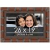 PosterPalooza | 26x19 Wide Bamboo Picture Frame, UV Acrylic, 4 Finishes - Brown, Black, Silver, and Natural - 2 of 4