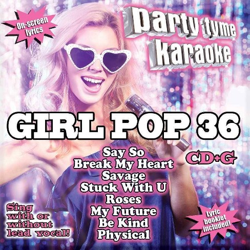 Party Tyme Karaoke Girl Pop 36 8 8 Song Cd G Target