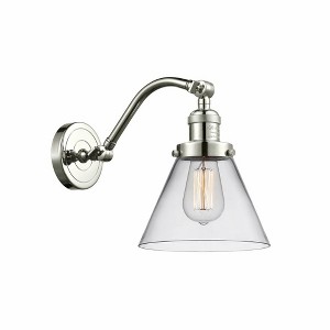 Cone - 1 Light Wall Sconce In Industrial Style-11.5 Inches Tall and 8 Inches Wide - 1 of 1