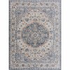 Hauteloom Blue Cream Hiti Washable area rug - 2 of 4