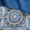 Gulches Full/Queen 6 Piece Reversible Quilt Set with Throw Pillows Blue - 3 of 4