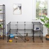 Pet Playpen, Small Animal Playpen, Rabbit Guinea Pig Cage, Zip Ties Included, Metal Wire Apartment-Style - 2 of 4
