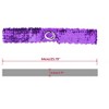 Allegra K Women's Halloween Skinny Stretchy Waist Belts Sequins Decor Elastic Belts for Dresses 2Pcs - 3 of 4