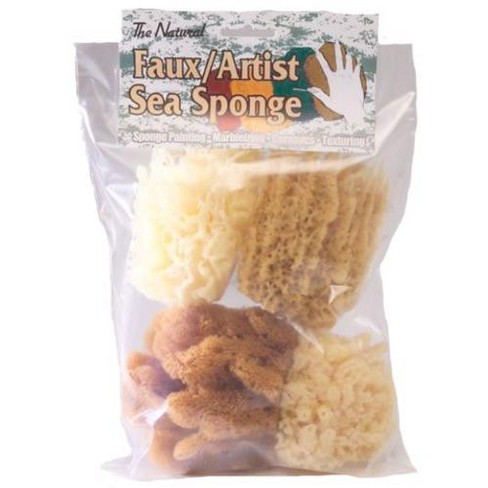 Armaly ProPlus 4 in. L Beige Natural Sponge Faux/Artist Natural Sea Sponge - image 1 of 3