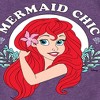 Girls' - Disney - Ariel Fitted Short Sleeve Graphic T-Shirt - 2 of 4