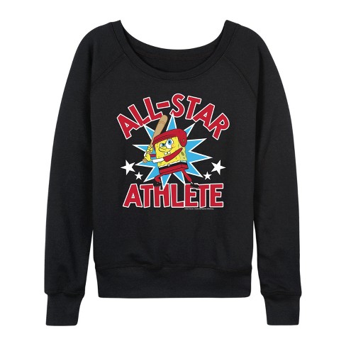 Women's - SpongeBob SquarePants - American All Star Lightweight French Terry Slouchy - image 1 of 4