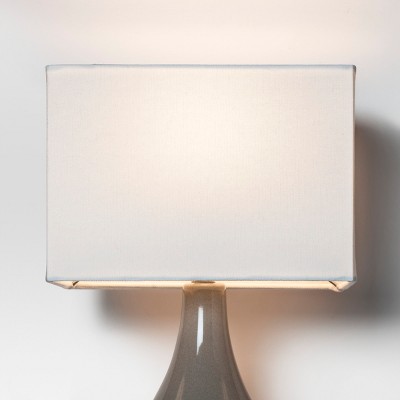 Rectangle Large Lamp Shade White - Threshold&#8482;