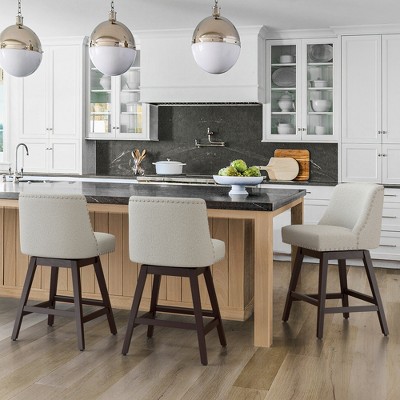 Arceso 26" Swivel Bar Stools with for Home Kitchen Island