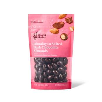 Himalayan Salted Dark Chocolate Almonds - 13oz - Good & Gather™