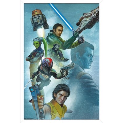 Trends International Star Wars: Rebels - Celebration Mural Framed Wall Poster Prints