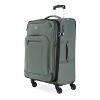 SWISSGEAR Zurich Softside Medium Checked Spinner Suitcase - Green - 2 of 4