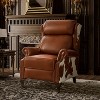 Gianpiero Genuine Leather Manual Recliner|HULALA HOME - 2 of 4