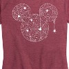 Women's - Disney - Mickey Spiderweb Logo Short Sleeve Graphic T-Shirt - 2 of 4