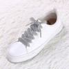 Elerevyo Sneakers Boots Flat Velvet Wide Ribbon Strings Shoelaces 0.6 Inches 1 Pair - 2 of 4