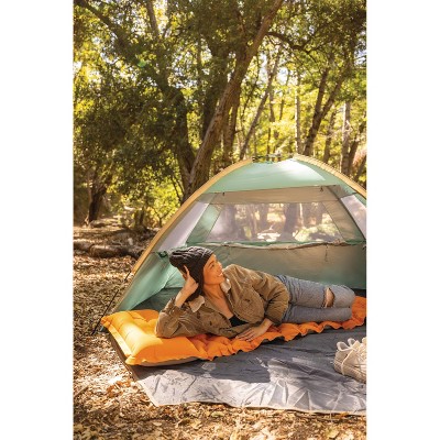 Intex Orange TPU Camping Sleeping Mat with USB Pump
