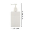 Unique Bargains Simple Square Soap Pump Dispenser for Bathroom 1 Pc - 4 of 4