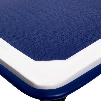 660lb Blue Steel Folding Platform Cart Dolly