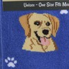 E & S Pet 14.0 Inch Yellow Labrador Retriever Socks Premium Quality Crew Socks - 2 of 3
