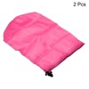 Unique Bargains Storage Bag with Drawstring Strap 2 Pcs Pink - 3 of 4