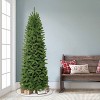 Puleo 7' Artificial Washington Fir Pencil Tree - 3 of 4
