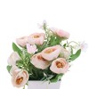Unique Bargains Artificial Plants Flower Plastic 2.95"x2.95"x7.87" 1 Pc - 4 of 4