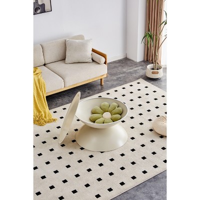 CAVINAS Small Coffee Table, Removable Coffee Table with Storage, Modern Tea Table for Apartment, Living Room, Bedroom