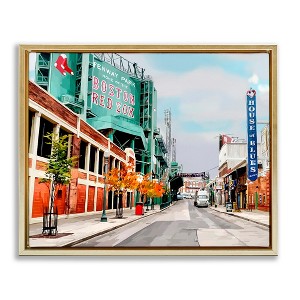 Stupell Industries Fenway Park Boston Cityscape, 21" x 17" - 1 of 4