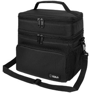 OPUX Insulated Lunch Box Men Women, Large Soft Cooler Bag Work School Picnic, Leakproof Tote Shoulder Strap Kid Adult - 1 of 4