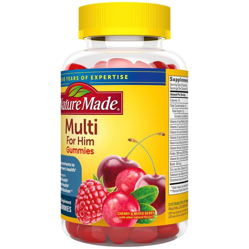 Nature Made Multivitamin for Him Gummies, 5 of 8