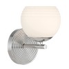 Designers Fountain Moon Breeze 1 - Light Wall Light in  Polished Nickel - 2 of 4