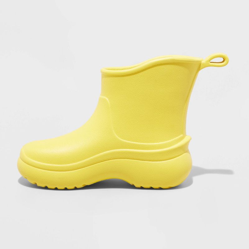 Toddler Eli Rain Boots - Cat & Jack™ Yellow, 3 of 6
