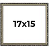 PosterPalooza | 17x15 Wood Antique Frame with UV Acrylic, 4 Finishes: Bronze, Gold, Silver, and Black - 2 of 4