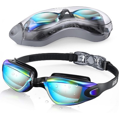 Swim Goggles, Swimming Goggles No Leaking Full Protection Adult Men Women Youth