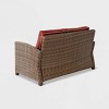 Bradenton Outdoor Wicker Loveseat - Crosley
 - 3 of 4